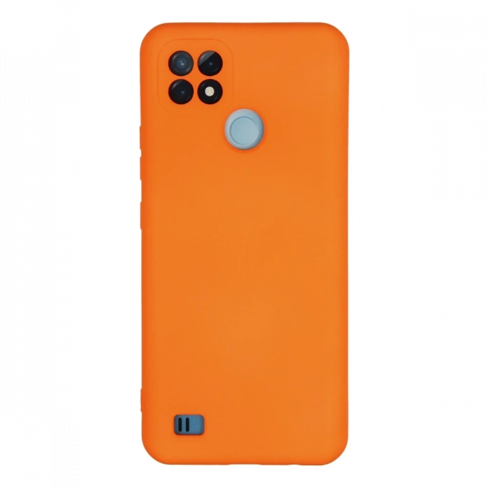 Newface Realme C21 Kılıf Nano içi Kadife Silikon