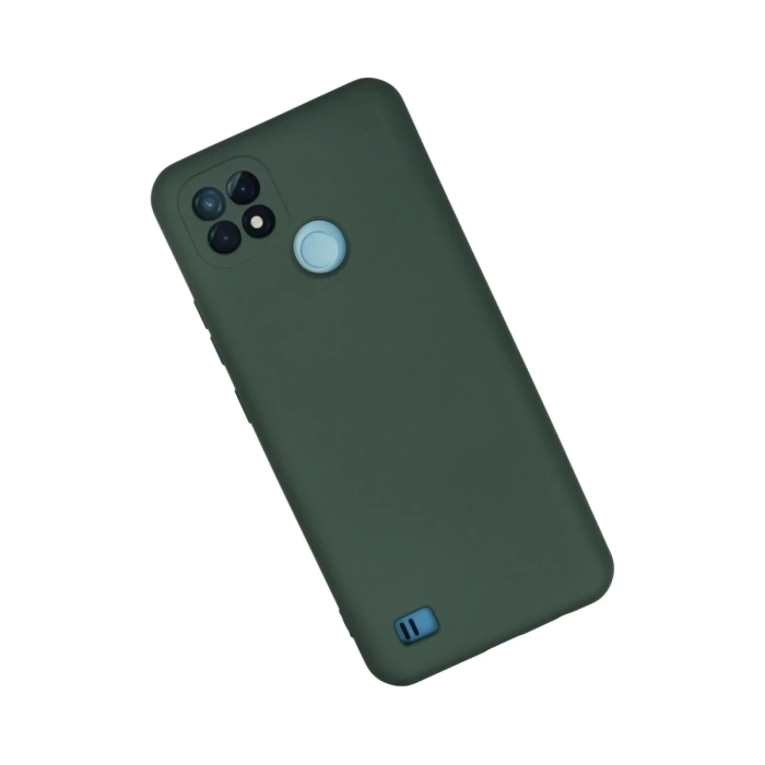 Newface Realme C21 Kılıf Nano içi Kadife Silikon