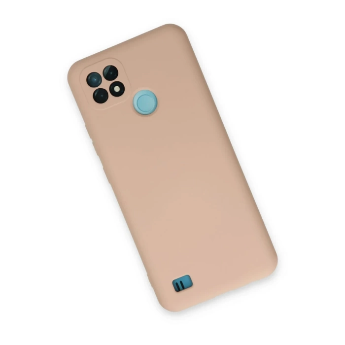 Newface Realme C21 Kılıf Nano içi Kadife Silikon