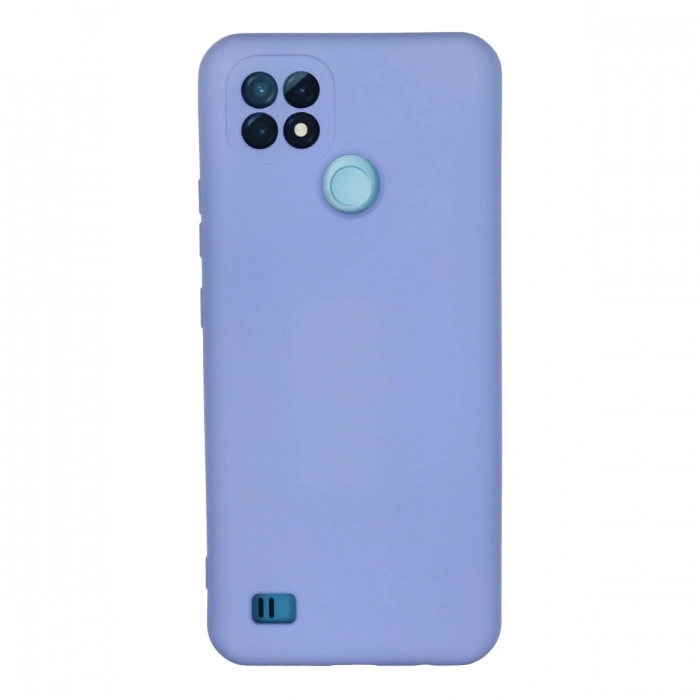 Newface Realme C21 Kılıf Nano içi Kadife Silikon