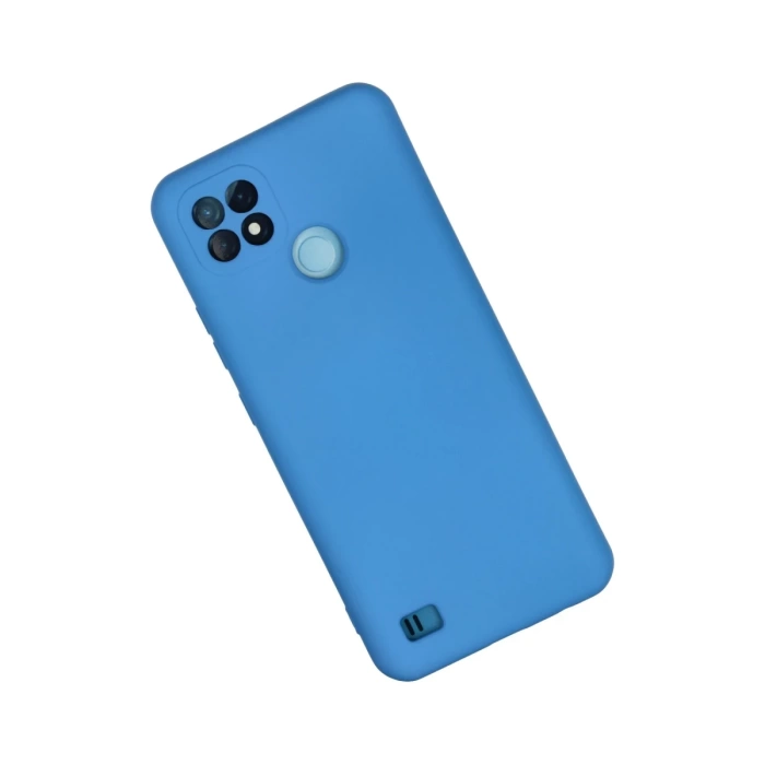 Newface Realme C21 Kılıf Nano içi Kadife Silikon