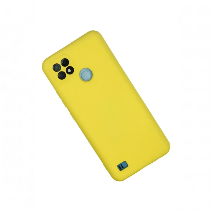 Newface Realme C21 Kılıf Nano içi Kadife Silikon