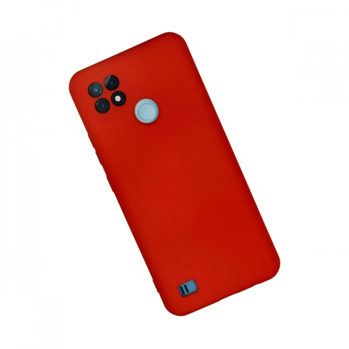 Newface Realme C21 Kılıf Nano içi Kadife Silikon