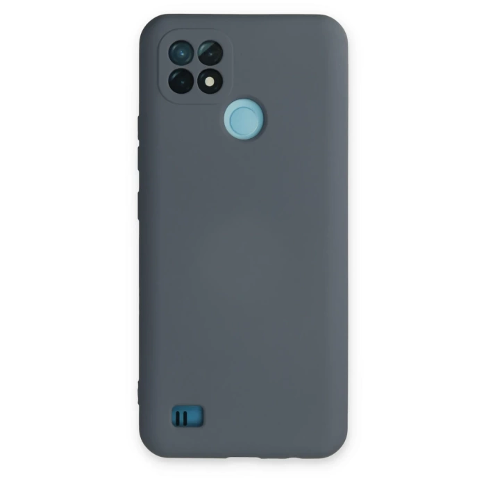 Newface Realme C21 Kılıf Nano içi Kadife Silikon
