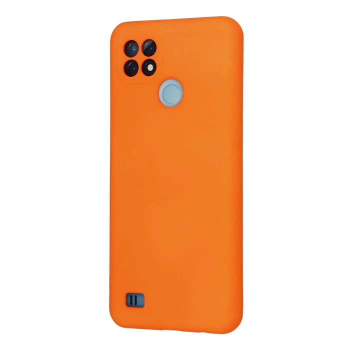 Newface Realme C21 Kılıf Nano içi Kadife Silikon