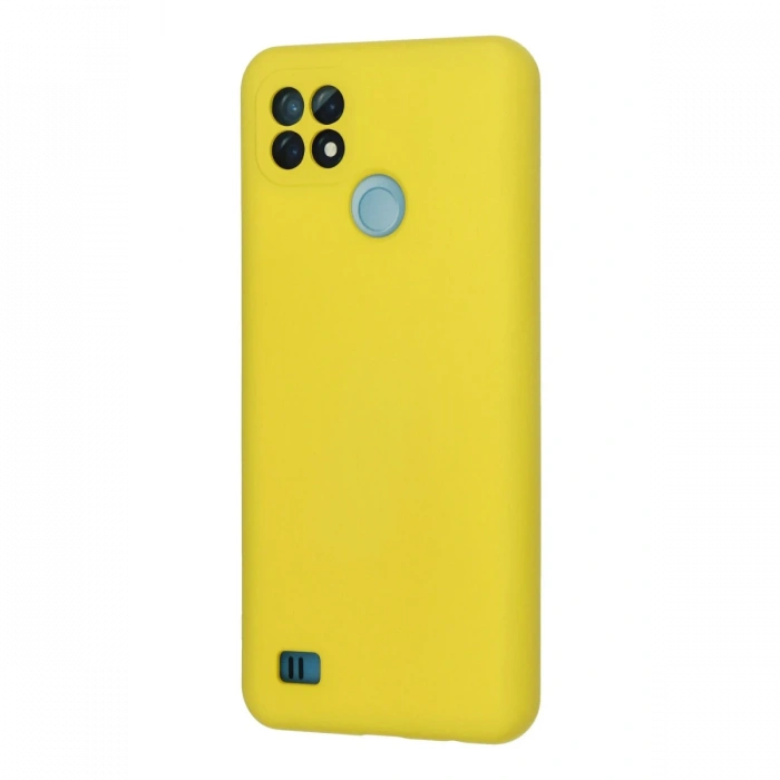 Newface Realme C21 Kılıf Nano içi Kadife Silikon