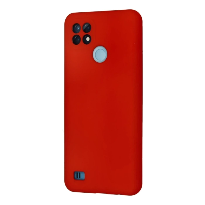Newface Realme C21 Kılıf Nano içi Kadife Silikon