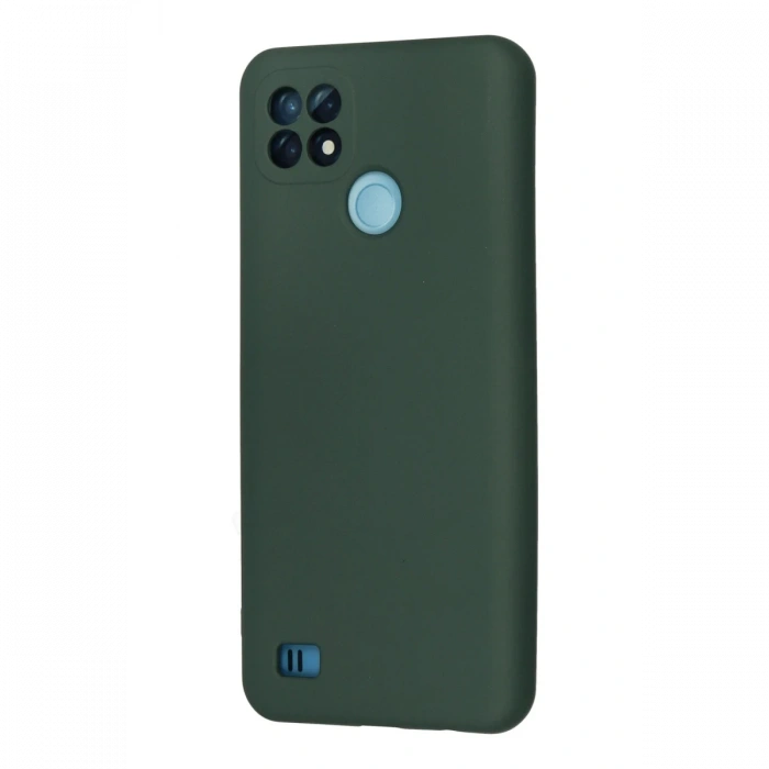 Newface Realme C21 Kılıf Nano içi Kadife Silikon