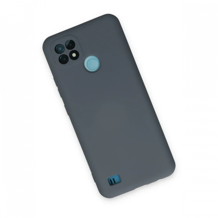 Newface Realme C21 Kılıf Nano içi Kadife Silikon