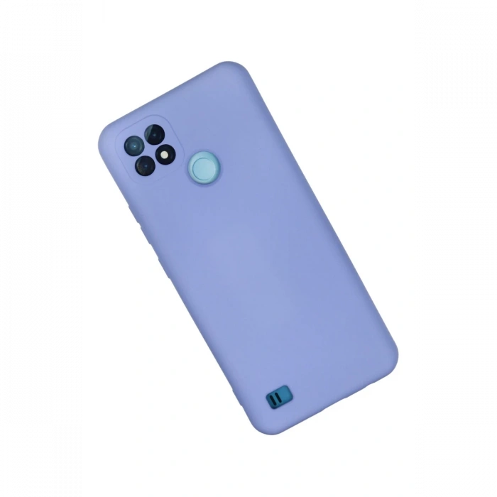 Newface Realme C21 Kılıf Nano içi Kadife Silikon