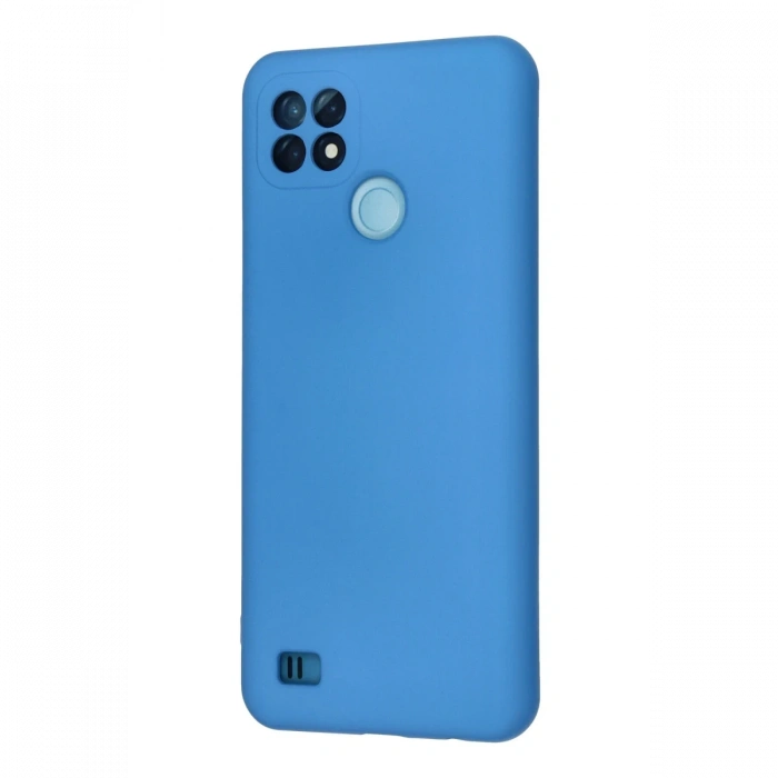 Newface Realme C21 Kılıf Nano içi Kadife Silikon