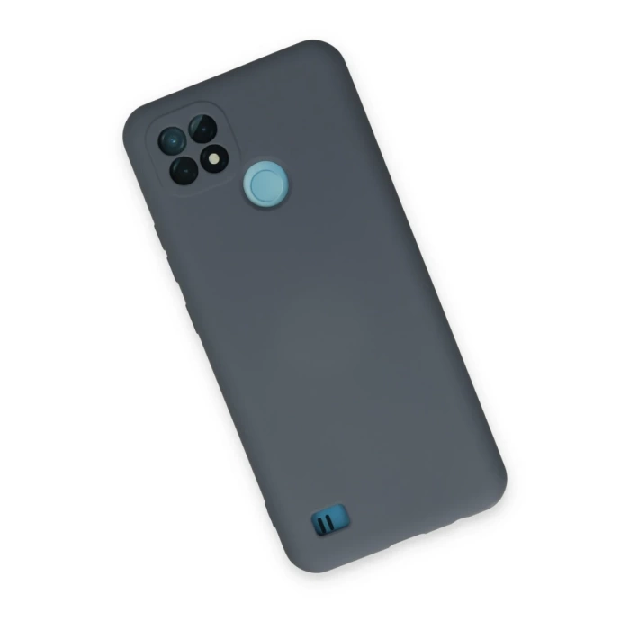 Newface Realme C21 Kılıf Nano içi Kadife Silikon