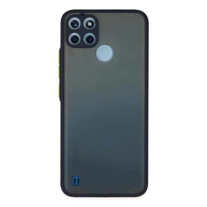 Newface Realme C21Y Kılıf Montreal Silikon Kapak