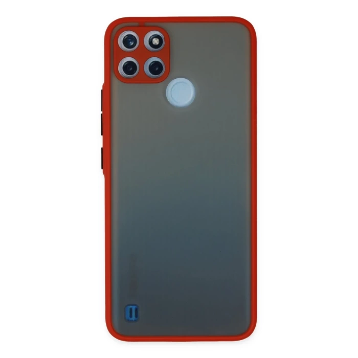 Newface Realme C21Y Kılıf Montreal Silikon Kapak