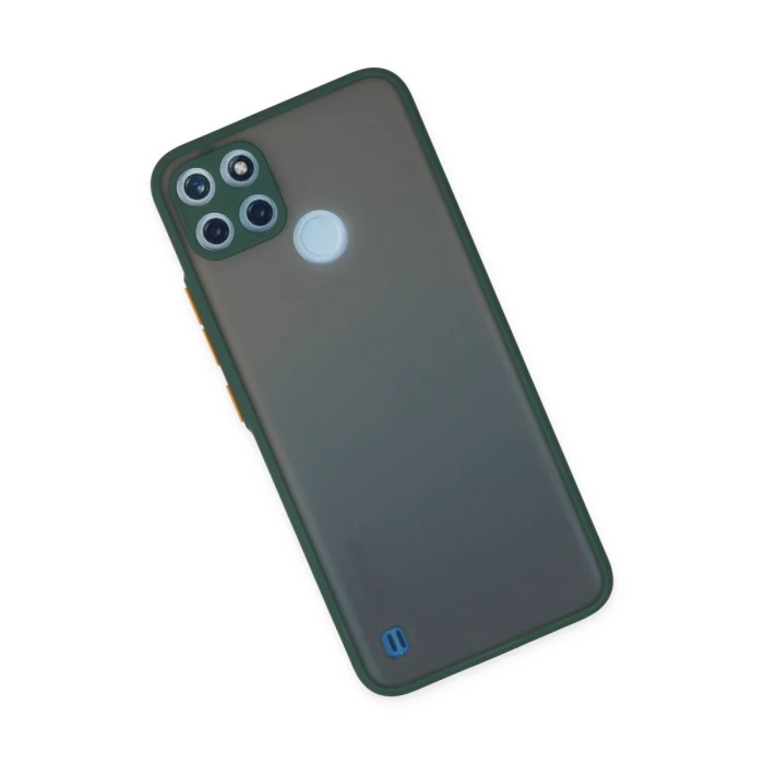 Newface Realme C21Y Kılıf Montreal Silikon Kapak