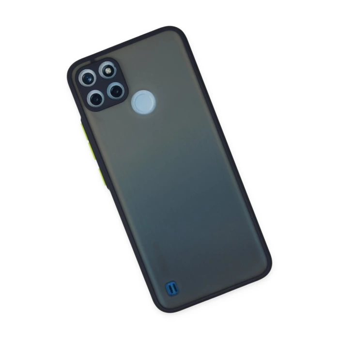 Newface Realme C21Y Kılıf Montreal Silikon Kapak