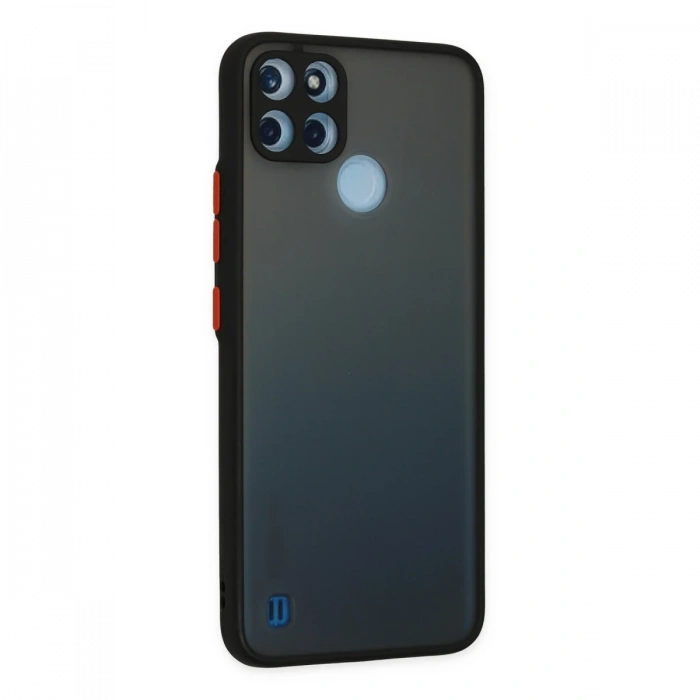 Newface Realme C21Y Kılıf Montreal Silikon Kapak