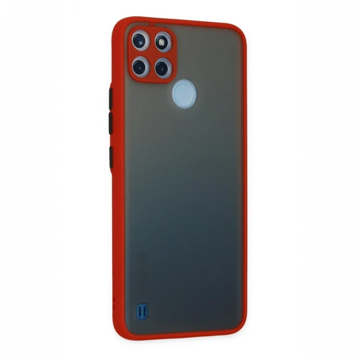 Newface Realme C21Y Kılıf Montreal Silikon Kapak