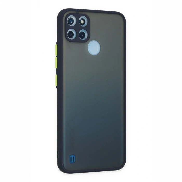 Newface Realme C21Y Kılıf Montreal Silikon Kapak