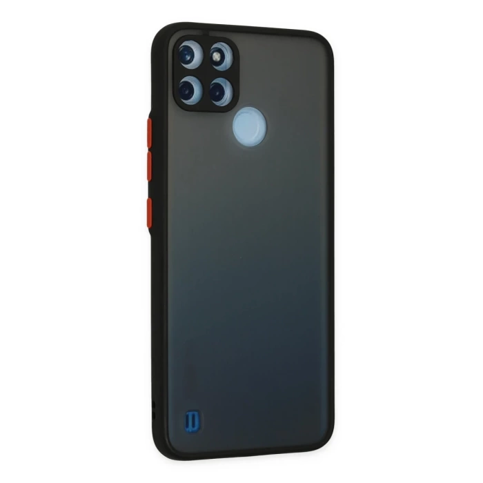 Newface Realme C21Y Kılıf Montreal Silikon Kapak
