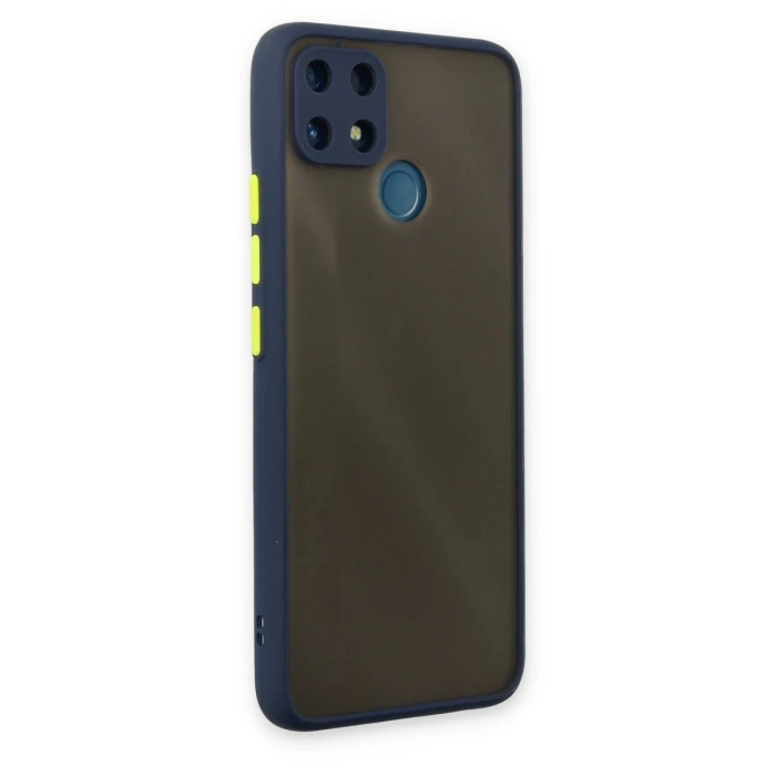 Newface Realme C25 Kılıf Montreal Silikon Kapak