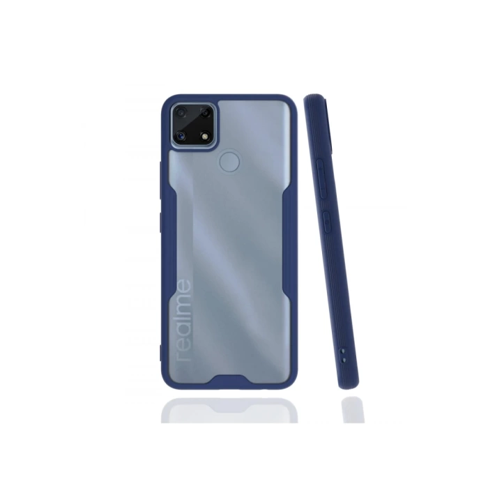 Newface Realme C25 Kılıf Platin Silikon