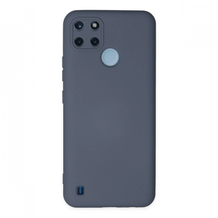 Newface Realme C25Y Kılıf Nano içi Kadife Silikon