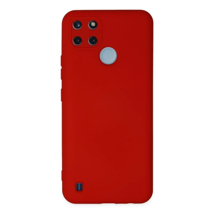 Newface Realme C25Y Kılıf Nano içi Kadife Silikon