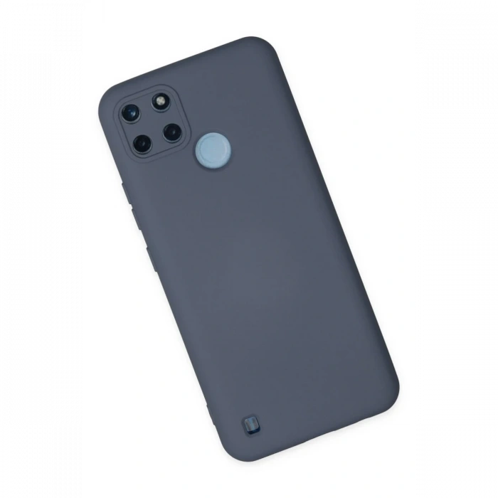 Newface Realme C25Y Kılıf Nano içi Kadife Silikon