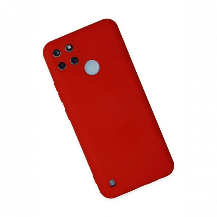 Newface Realme C25Y Kılıf Nano içi Kadife Silikon