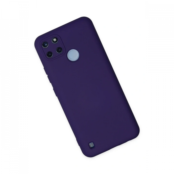 Newface Realme C25Y Kılıf Nano içi Kadife Silikon