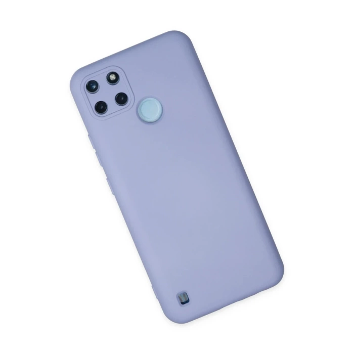 Newface Realme C25Y Kılıf Nano içi Kadife Silikon