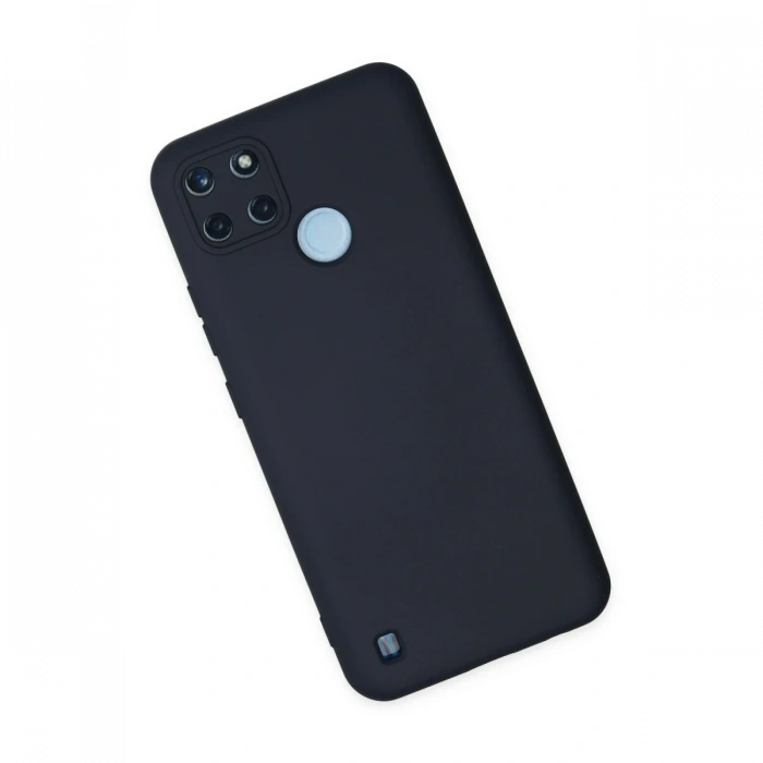 Newface Realme C25Y Kılıf Nano içi Kadife Silikon