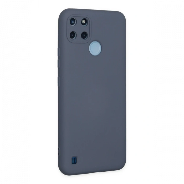 Newface Realme C25Y Kılıf Nano içi Kadife Silikon