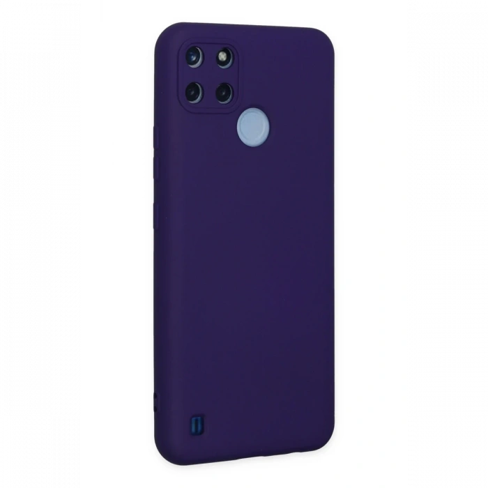 Newface Realme C25Y Kılıf Nano içi Kadife Silikon