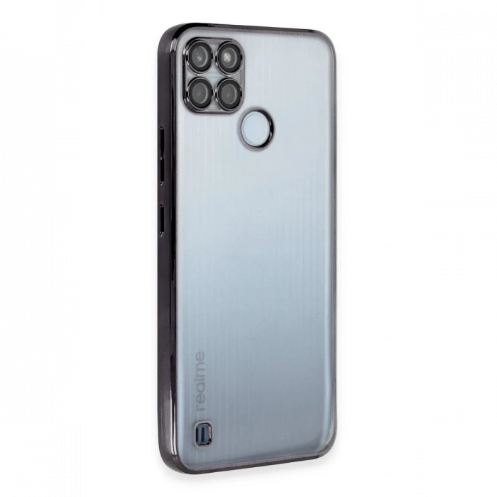 Newface Realme C25Y Kılıf Razer Lensli Silikon