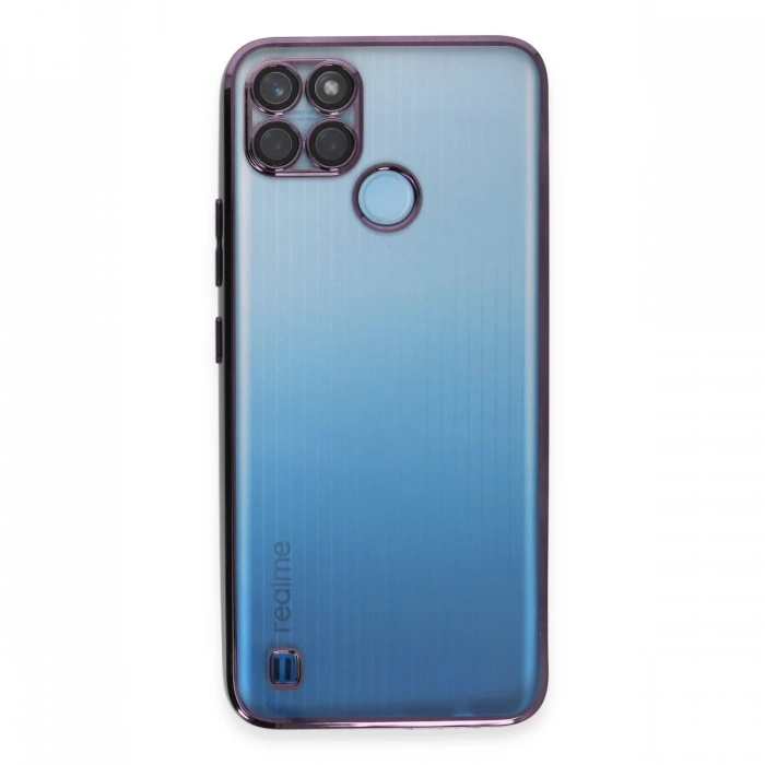 Newface Realme C25Y Kılıf Razer Lensli Silikon