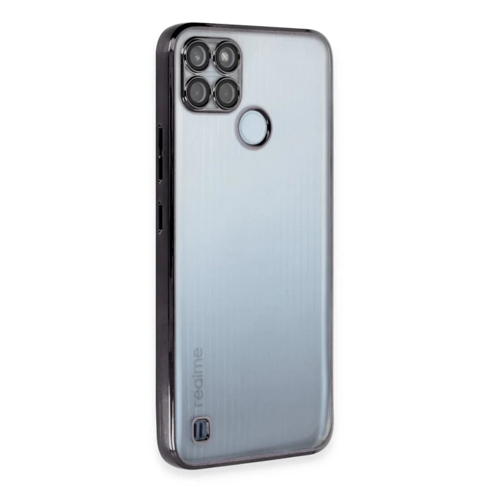 Newface Realme C25Y Kılıf Razer Lensli Silikon