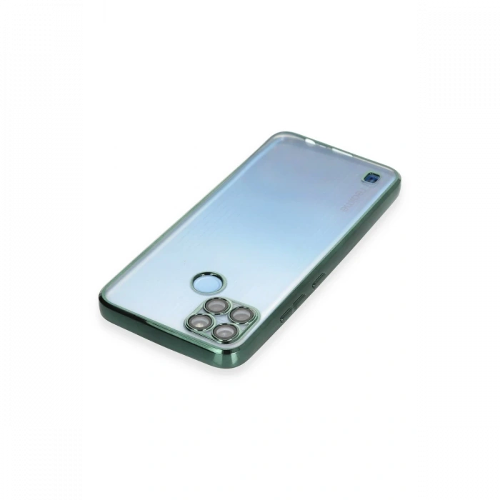 Newface Realme C25Y Kılıf Razer Lensli Silikon
