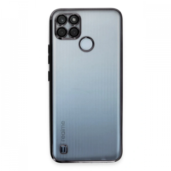 Newface Realme C25Y Kılıf Razer Lensli Silikon