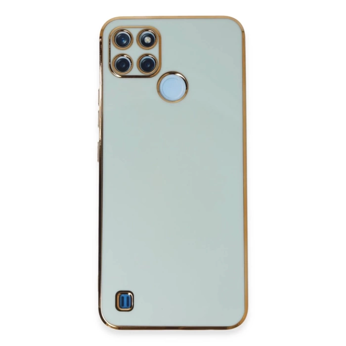 Newface Realme C25Y Kılıf Volet Silikon