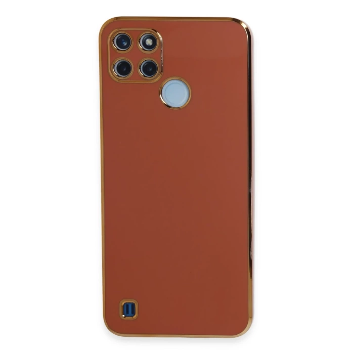 Newface Realme C25Y Kılıf Volet Silikon