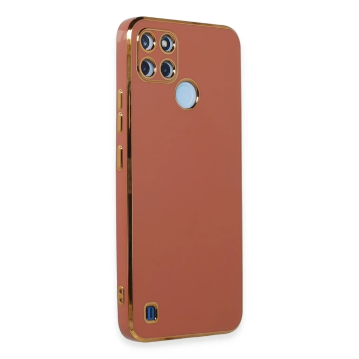 Newface Realme C25Y Kılıf Volet Silikon