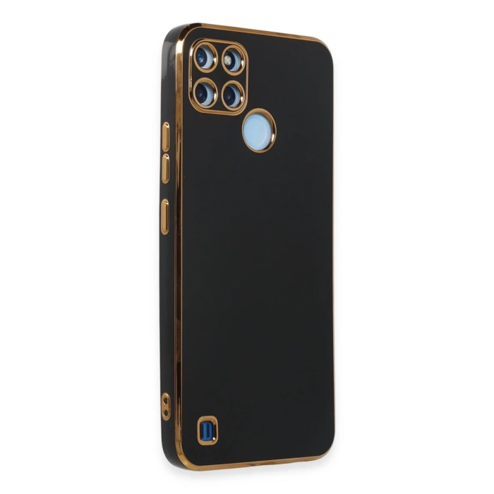 Newface Realme C25Y Kılıf Volet Silikon