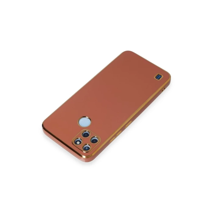 Newface Realme C25Y Kılıf Volet Silikon