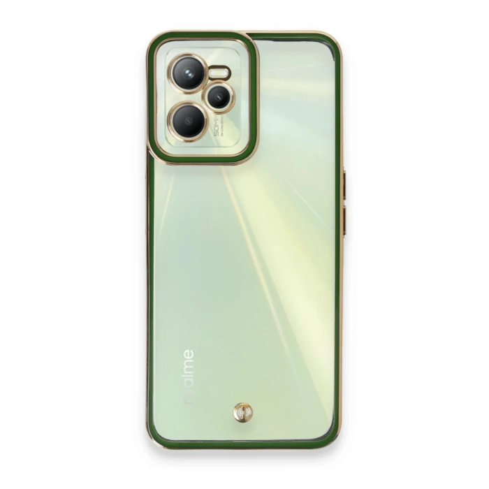 Newface Realme C35 Kılıf Liva Lens Silikon