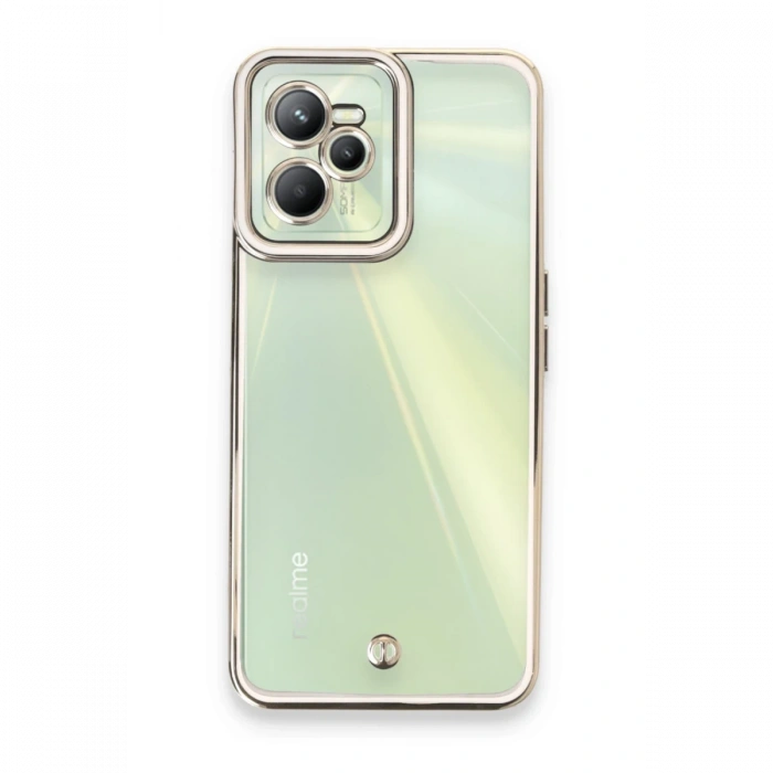 Newface Realme C35 Kılıf Liva Lens Silikon