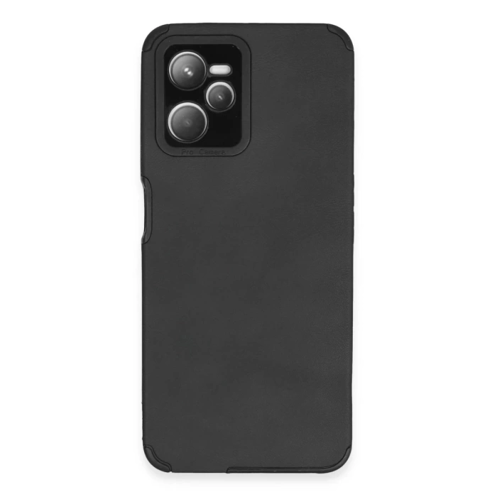 Newface Realme C35 Kılıf Loop Deri Silikon