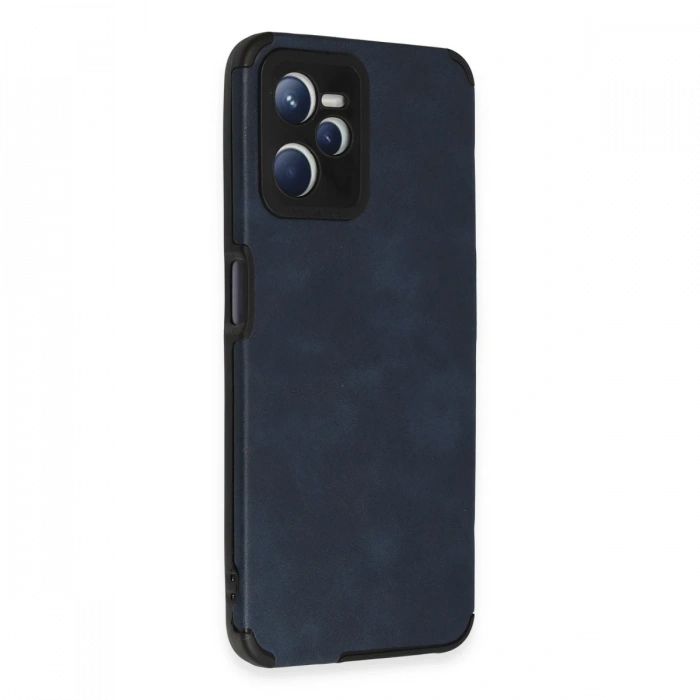 Newface Realme C35 Kılıf Loop Deri Silikon