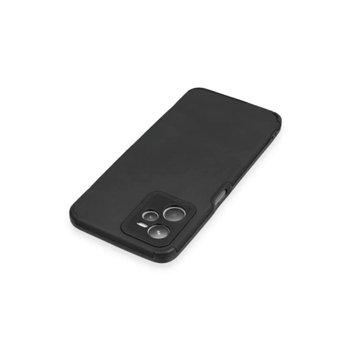 Newface Realme C35 Kılıf Loop Deri Silikon